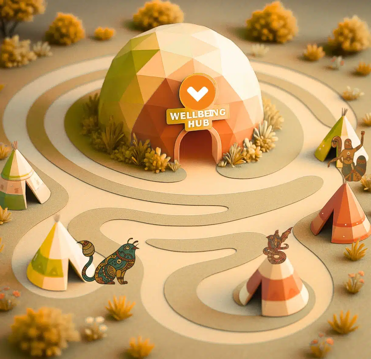 Well-Being Hub. By Luis Miguel Gallardo