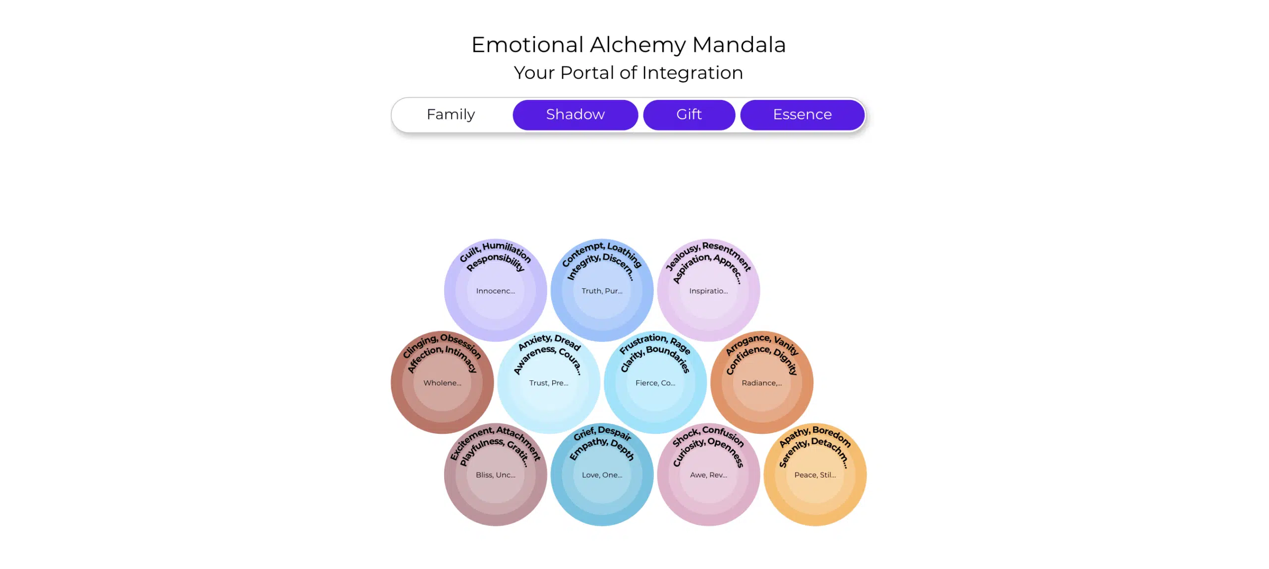 Emotional Alchemy Mandala by Luis Miguel Gallardo