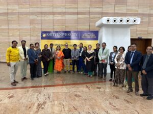 Presenting Happytalism at Amity University in Kolkata