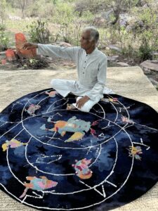 NKC at Jaipur Rugs with Meta Pets Rug