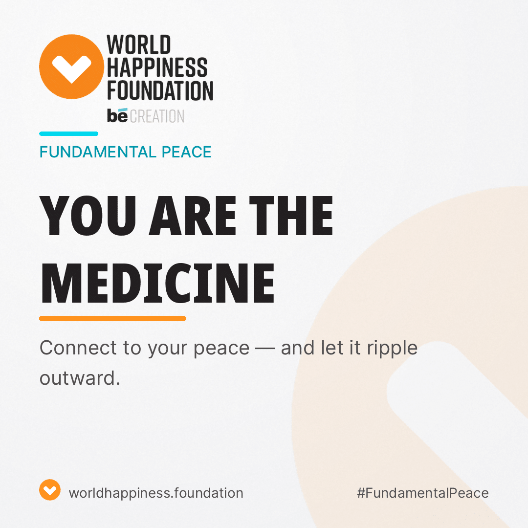 You are the medicine
