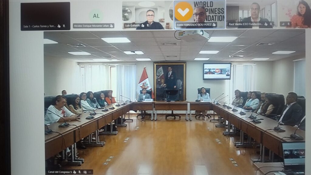 Congresso do Peru - Fundação Mundial da Felicidade